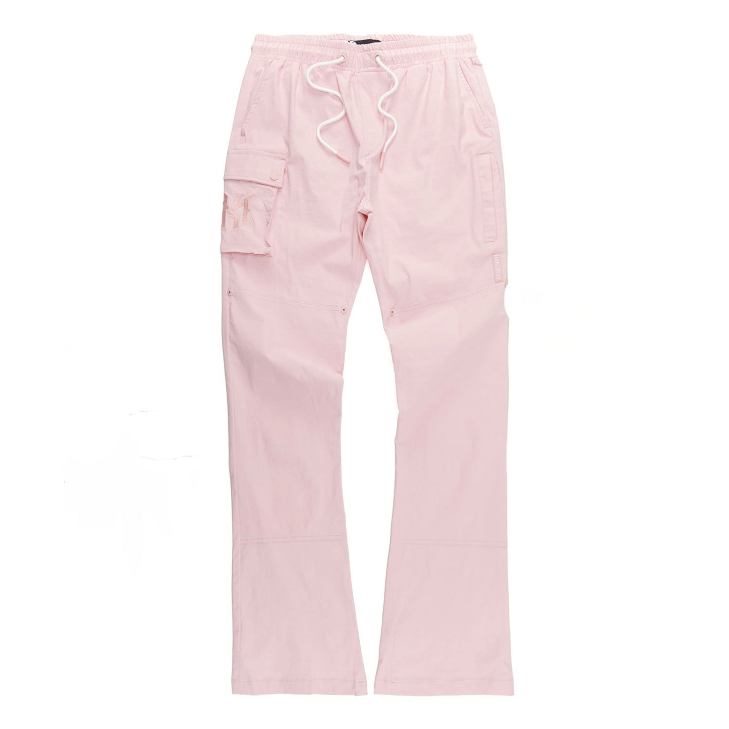 Nylon Pants | M1634 Adorni Stacked - Pink