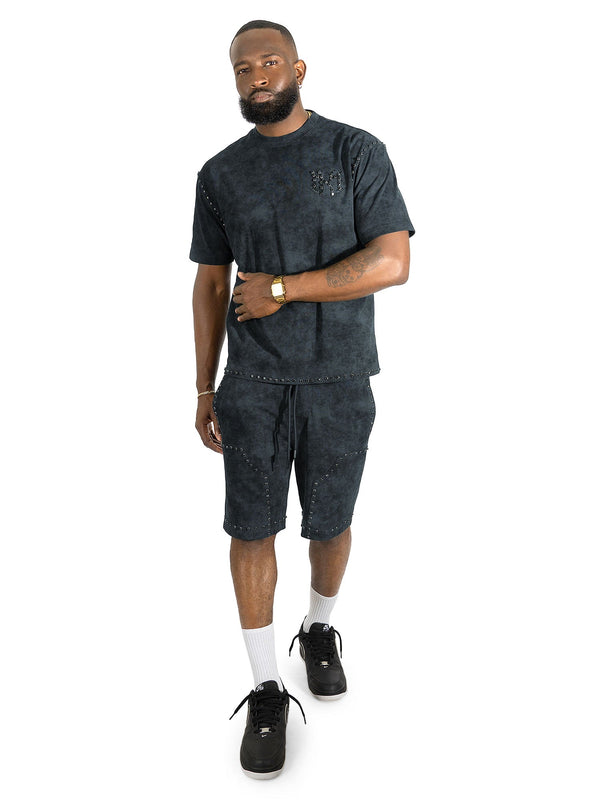 Set | M183 Prada Jersey Short Set - Black