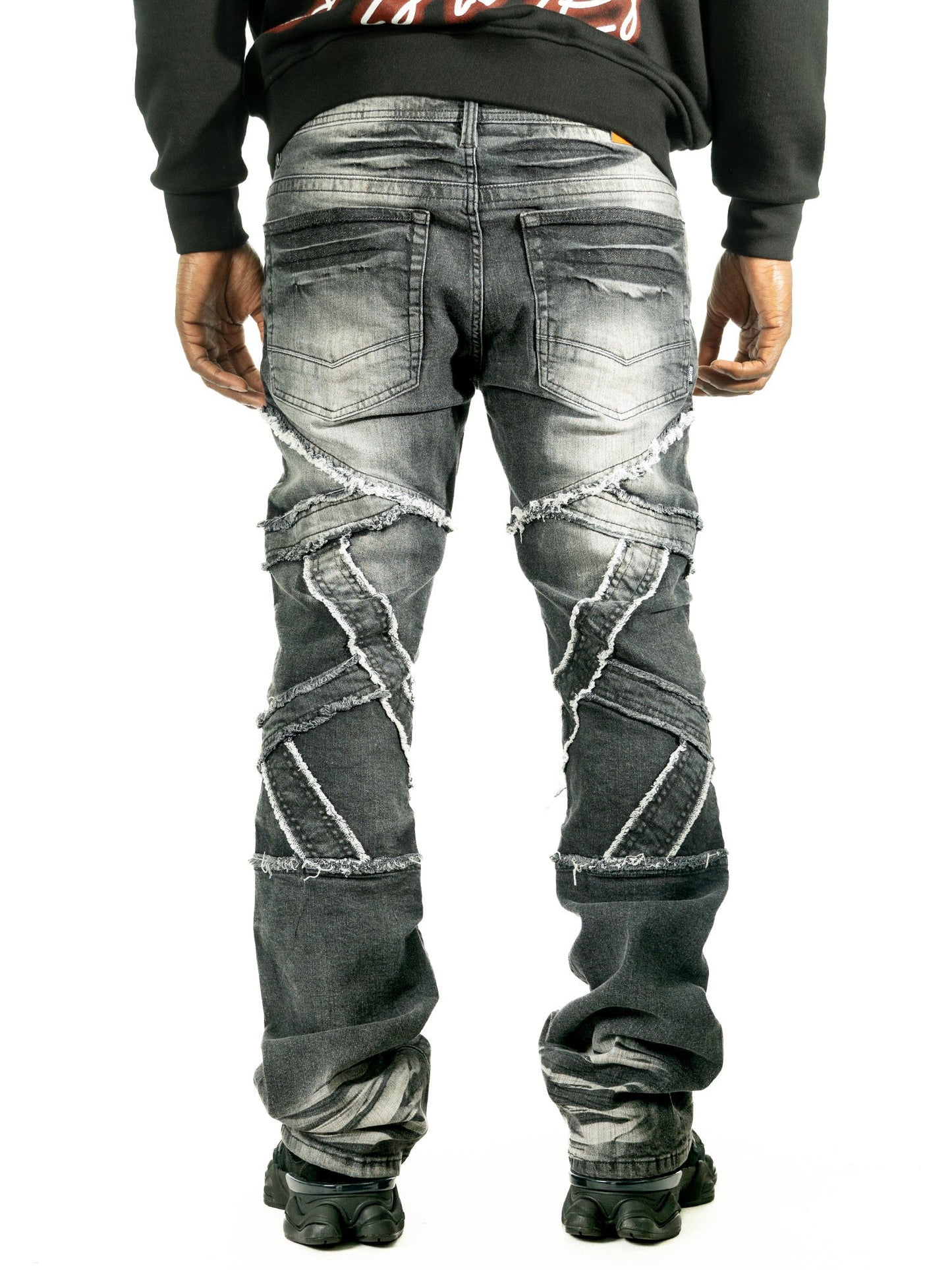 Pants | M1908 Veneta Stacked Jeans - Black
