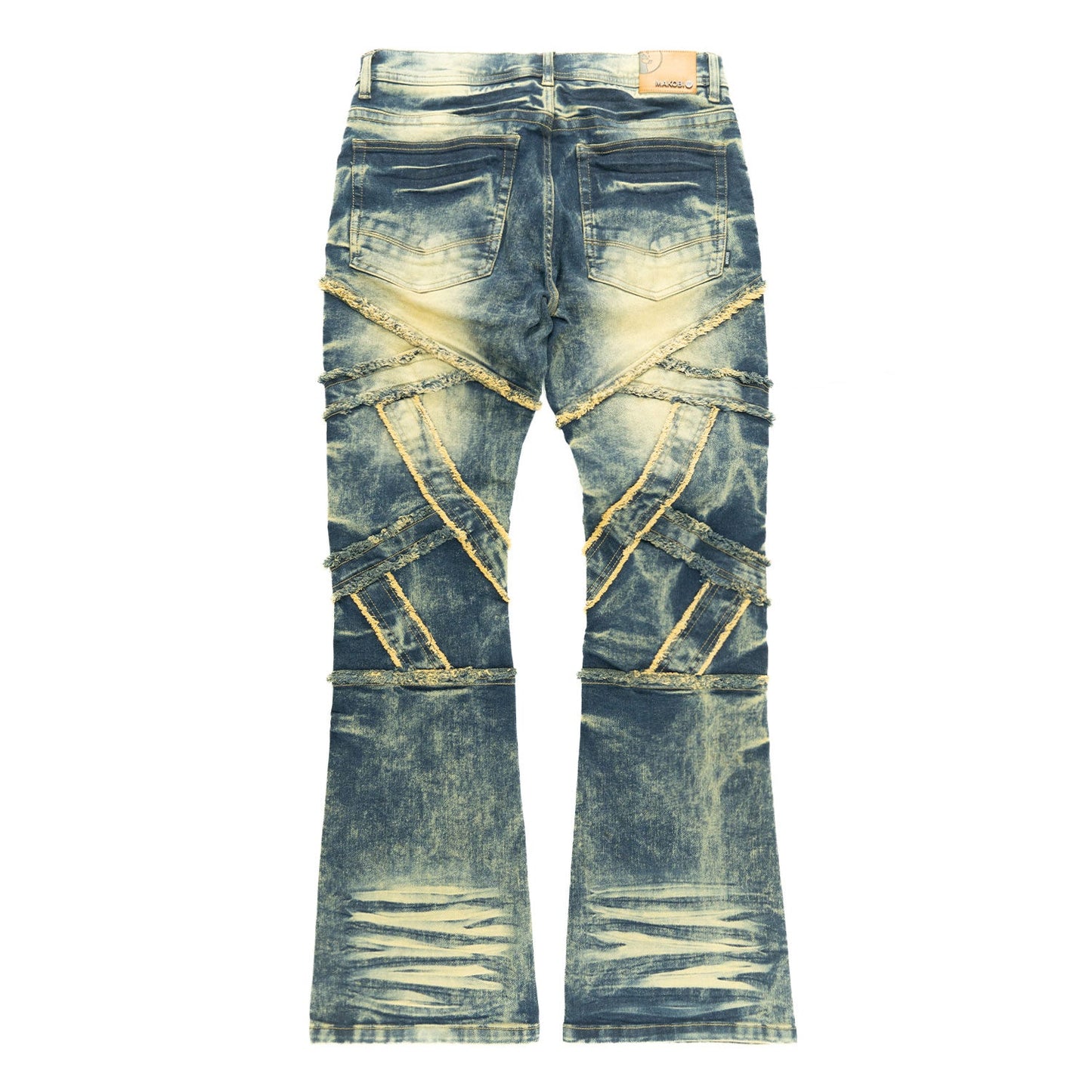 Pants | M1908 Veneta Stacked Jeans - Dark Wash