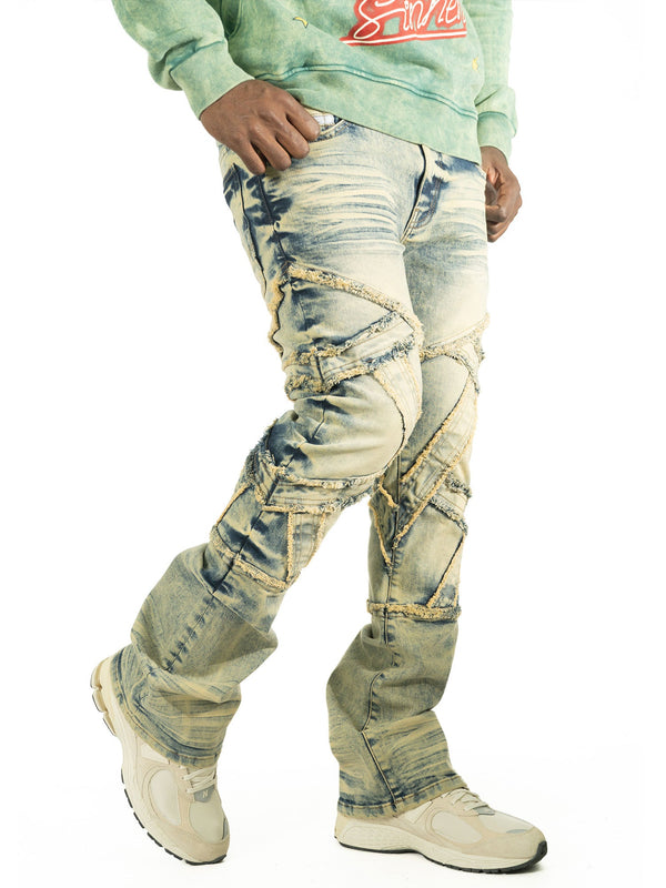 Pants | M1908 Veneta Stacked Jeans - DIRT