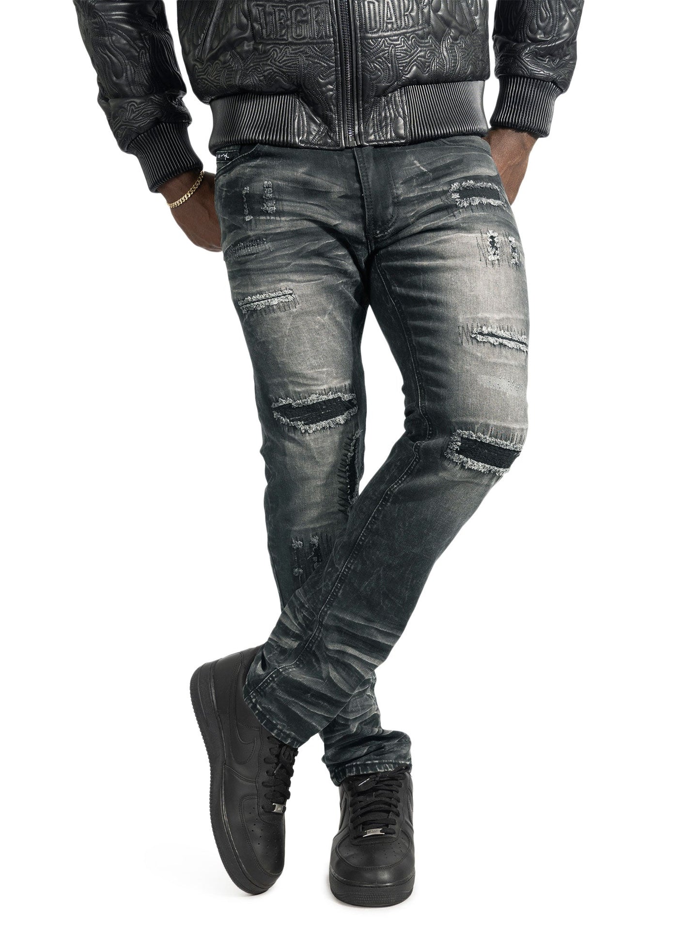 Jeans | M1975 Lorenzo Jeans - Black Wash