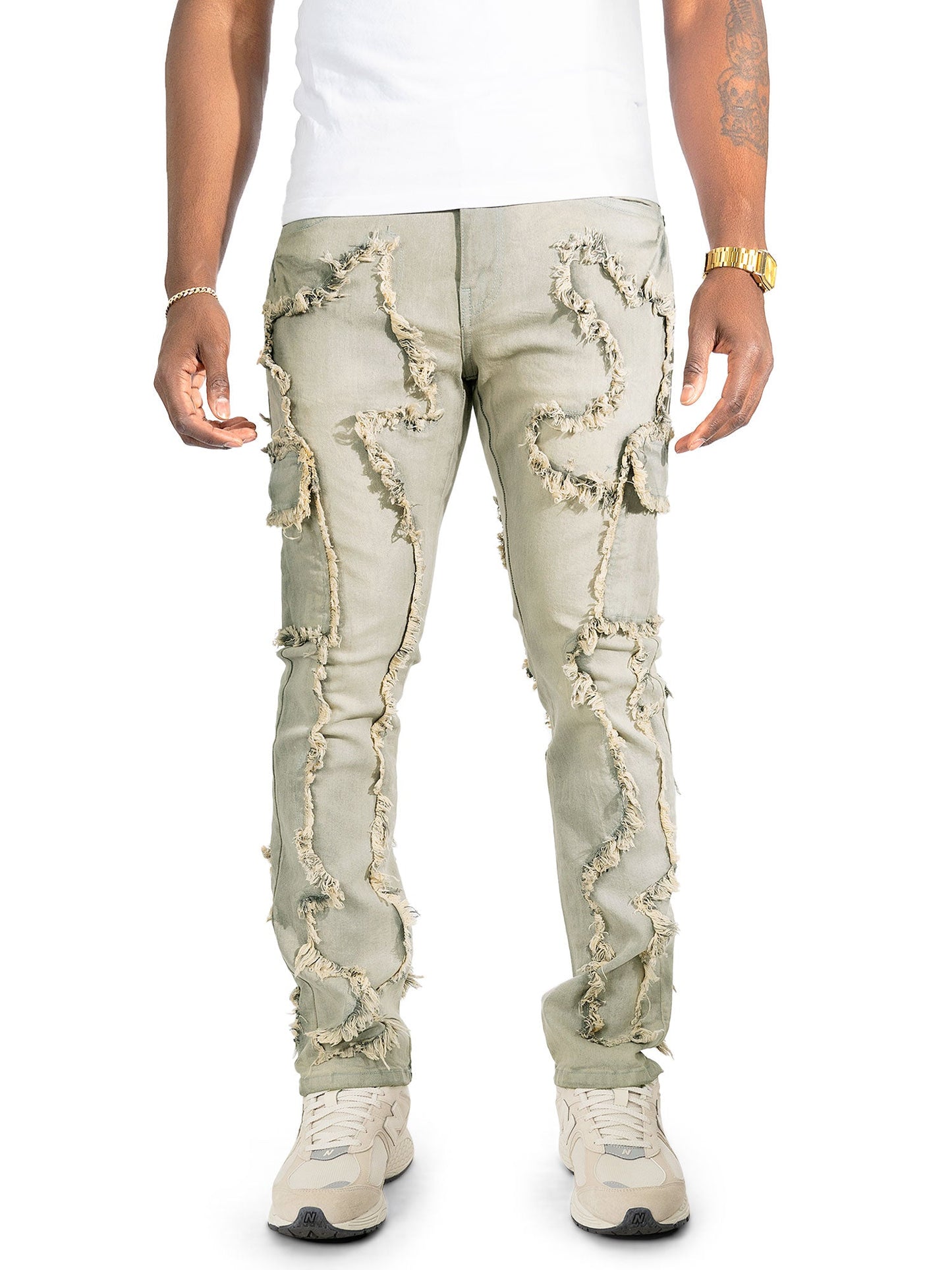 Jeans | M1977 Masino Cargo Jeans - Gray