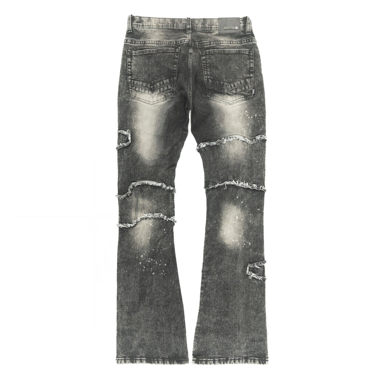 Stacked Pants |M1984 Pastoni Jeans -  Black Wash