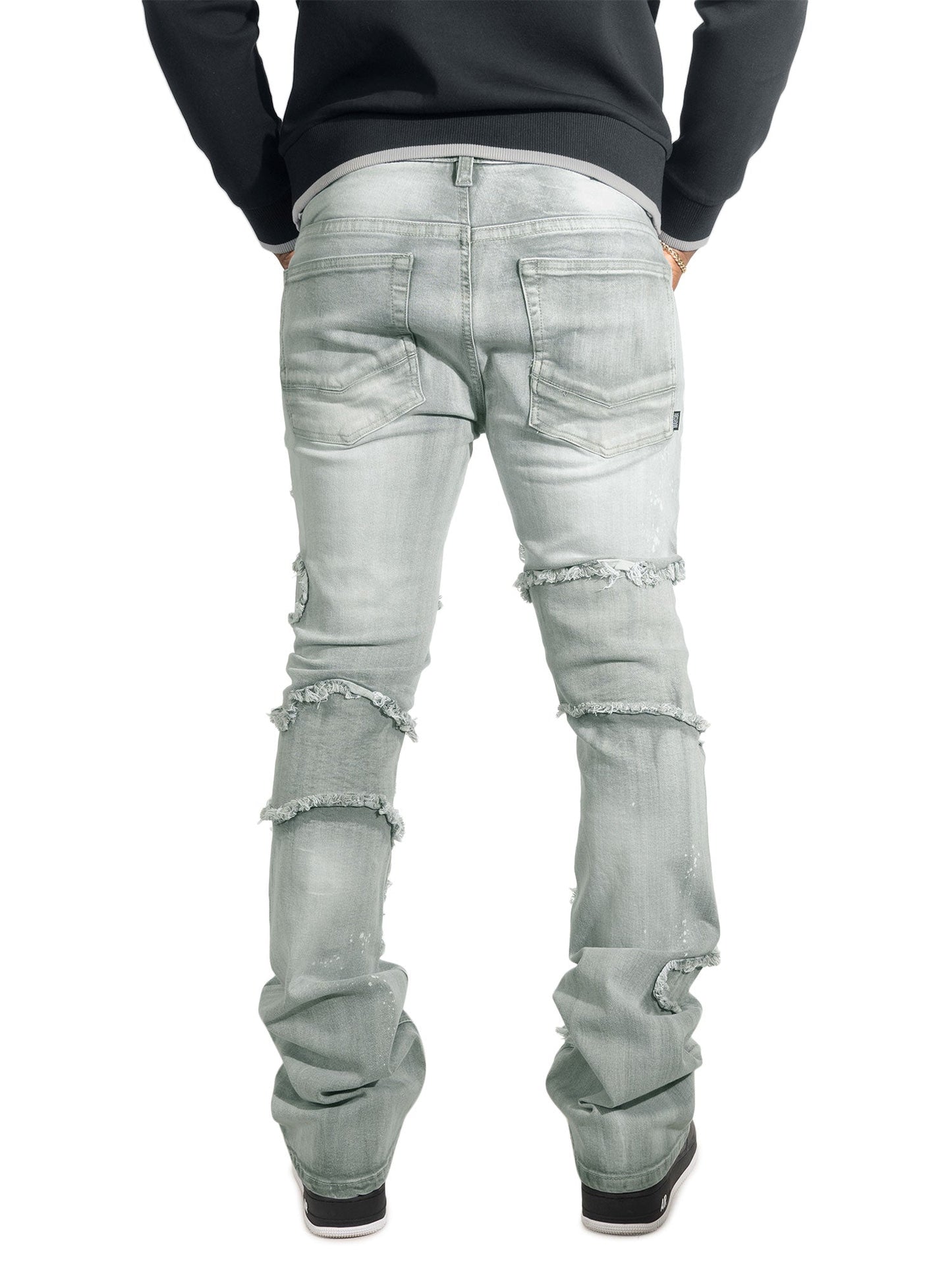 Stacked Pants |M1984 Pastoni Jeans - Gray