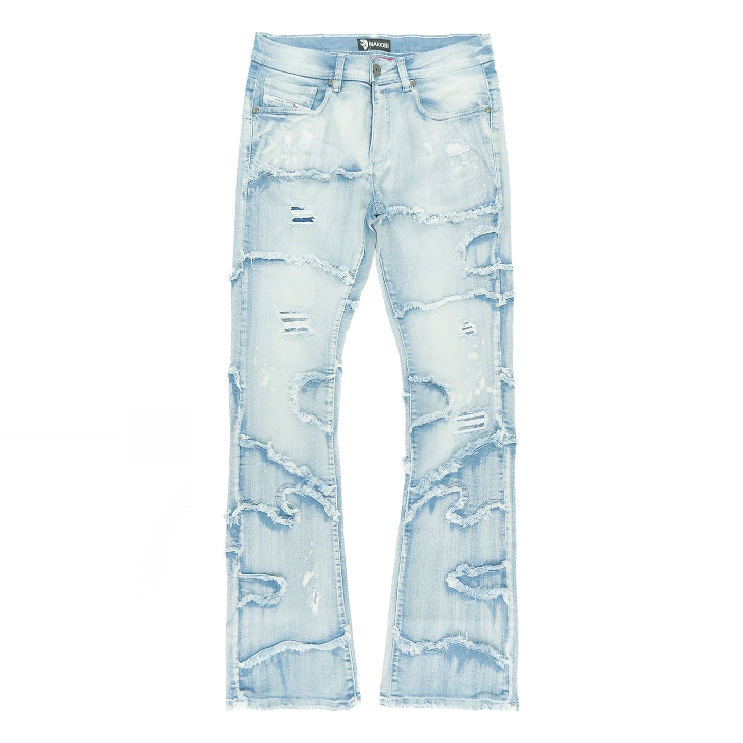 Stacked Pants |M1984 Pastoni Jeans -  Light Wash