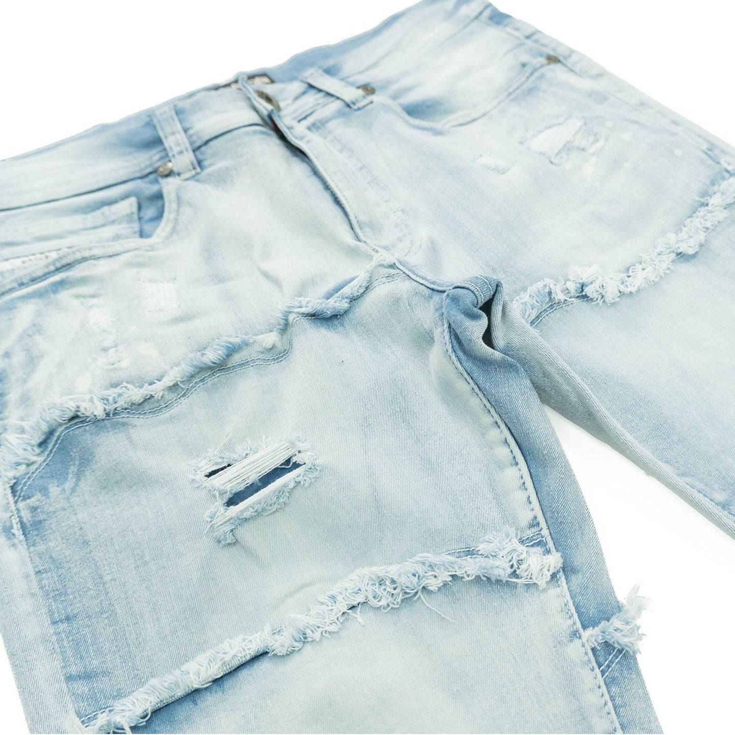 Stacked Pants |M1984 Pastoni Jeans -  Light Wash
