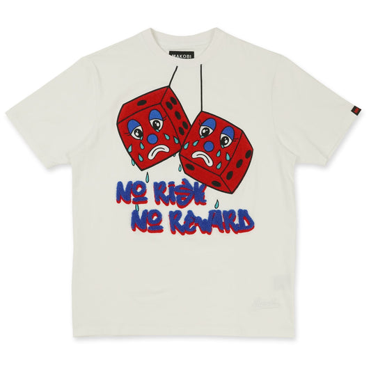 M264 No Risk No reward Tee- White