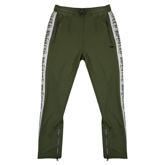 M2799 Makobi Royalty Track Pants - Olive/Natural