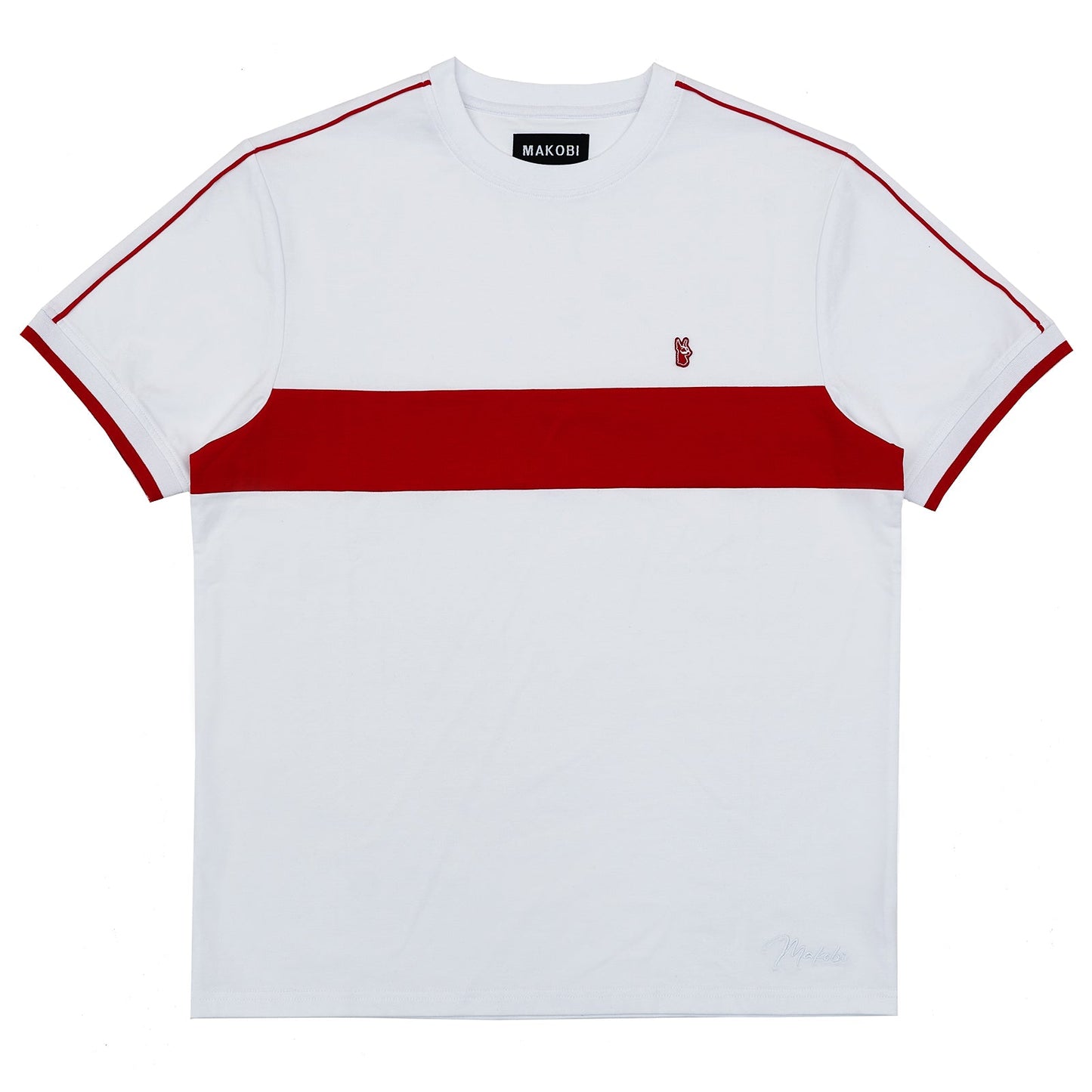 M301 Makobi Ricci Core Tee - White
