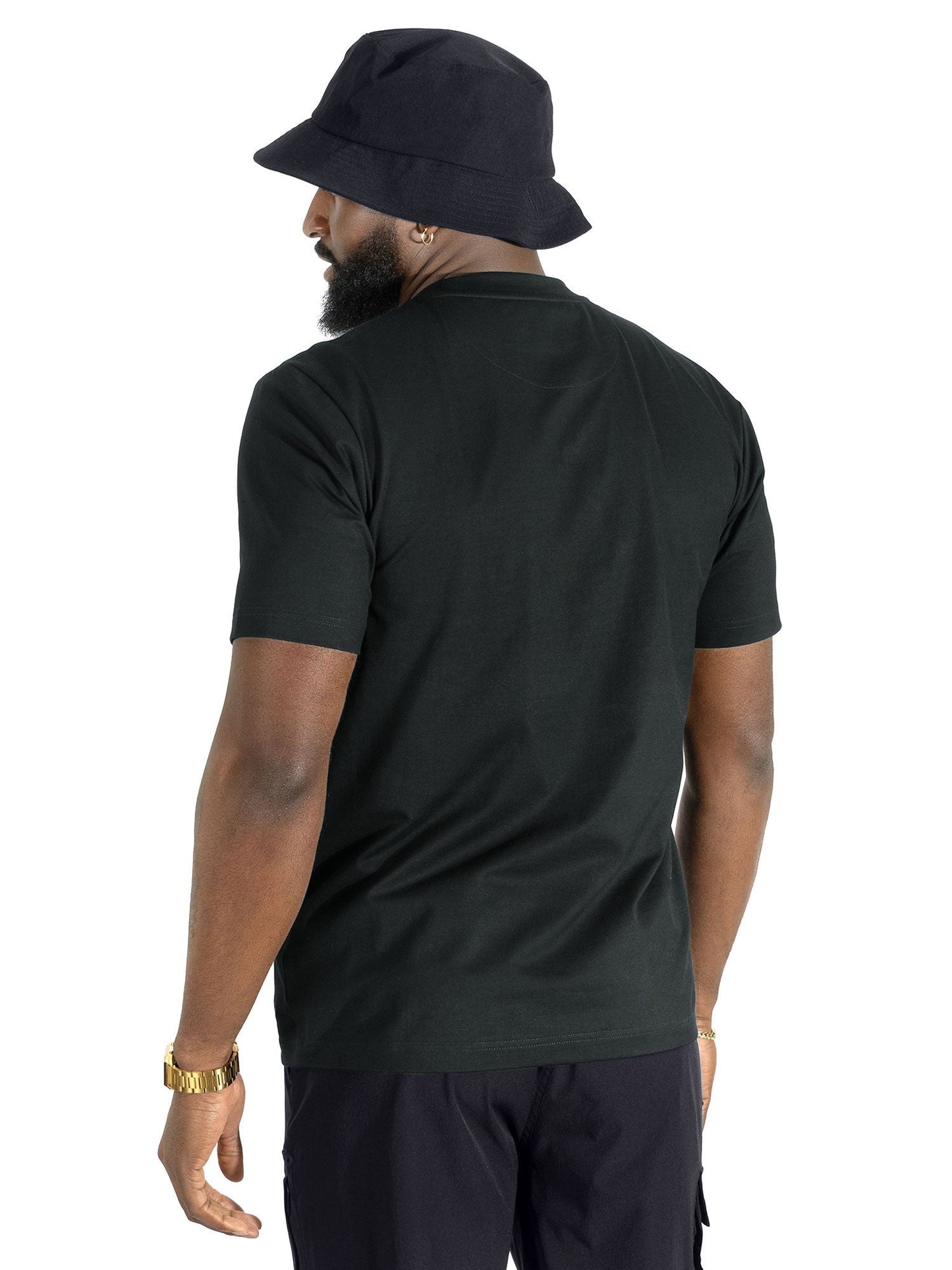 Jersey Shirt | M309 Rosario Tee - Black
