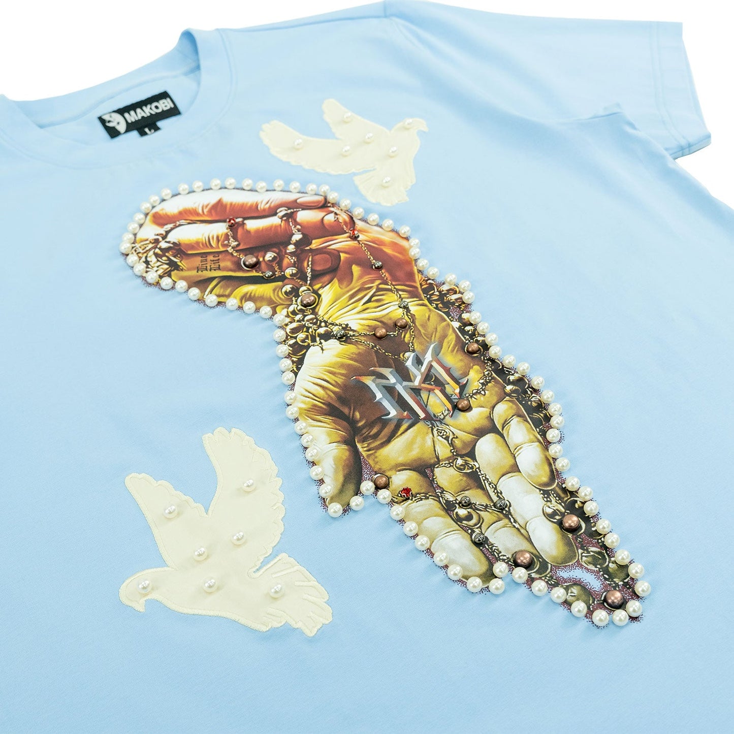 Jersey Shirt | M309 Rosario Tee - Blue