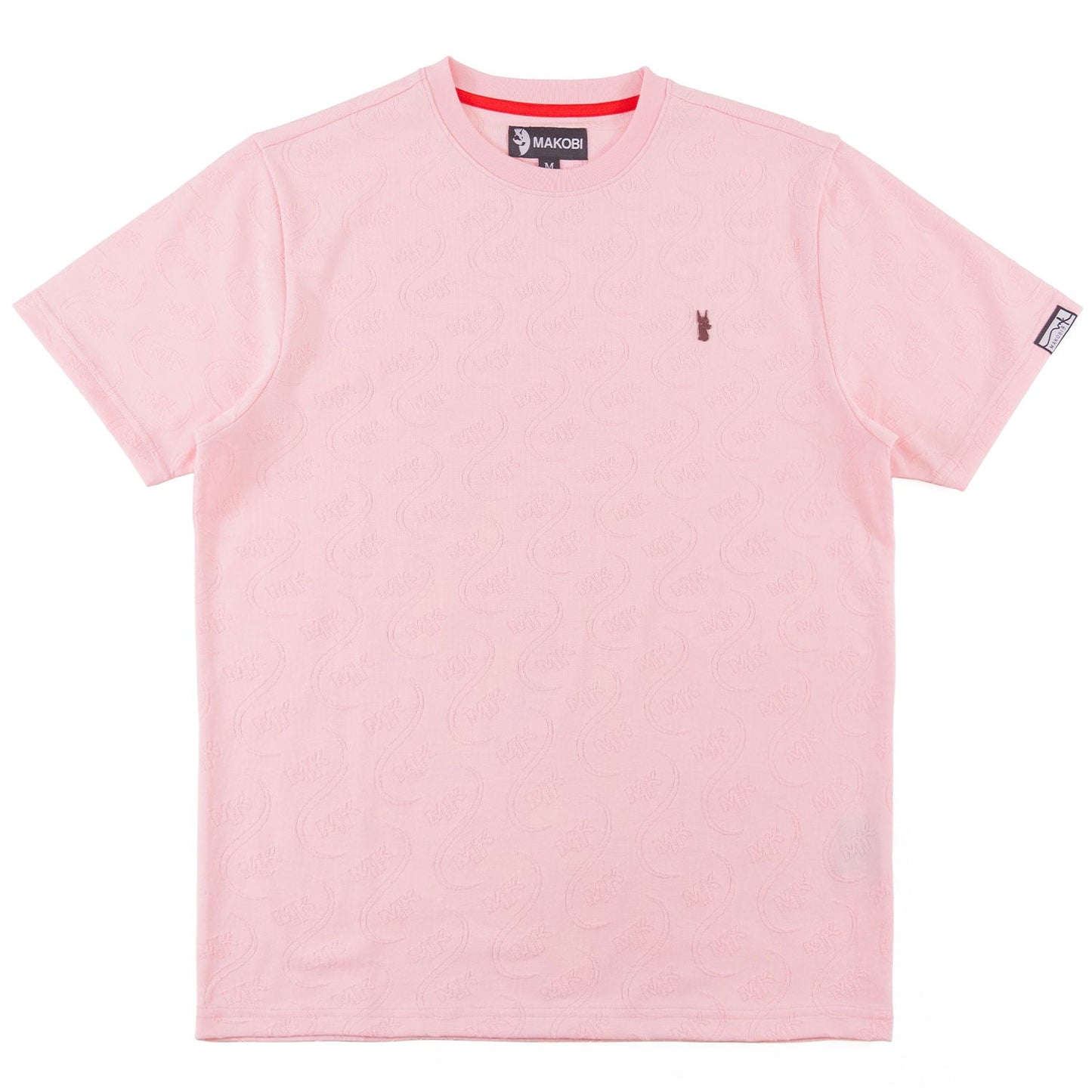 M316 Sartoni Embossed Tee - Pink