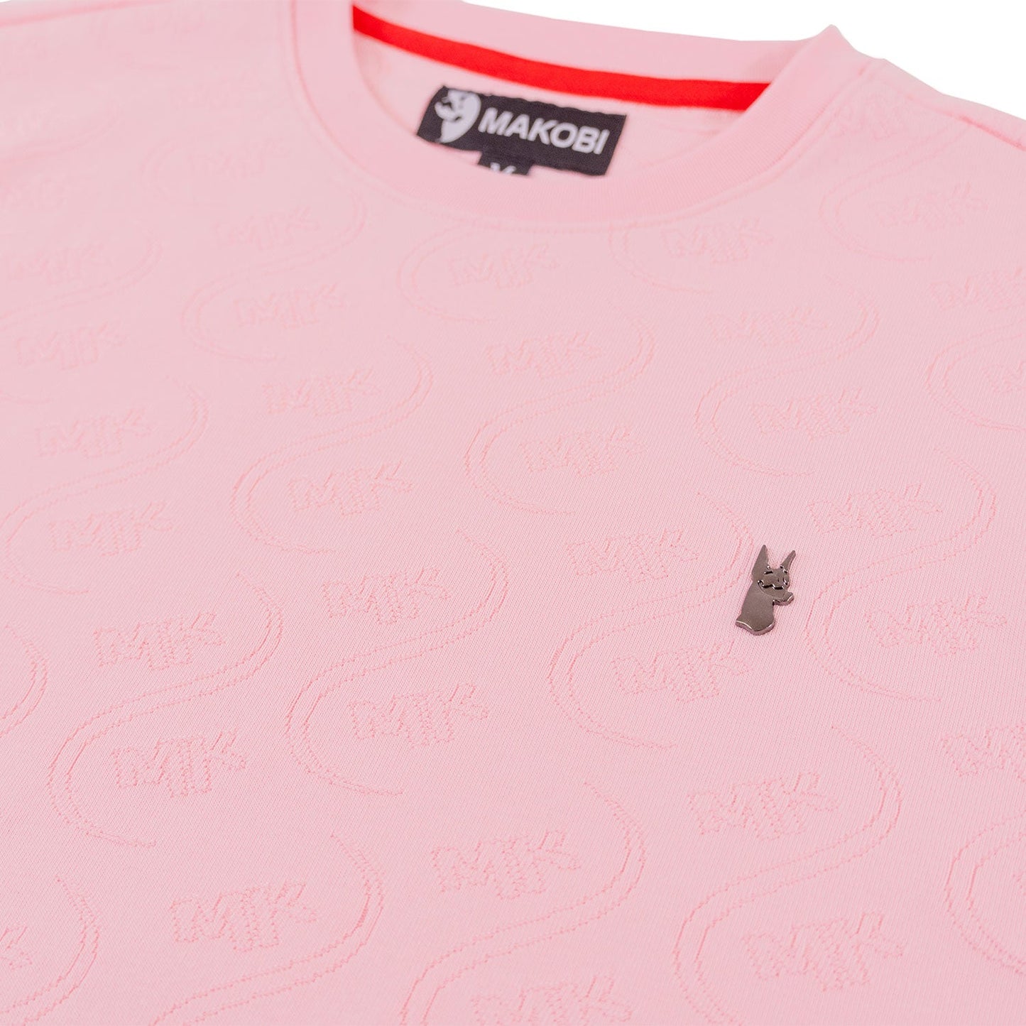 M316 Sartoni Embossed Tee - Pink