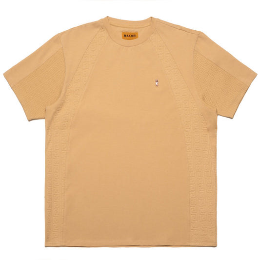 M346 Beruni Jacquard Tee - Khaki