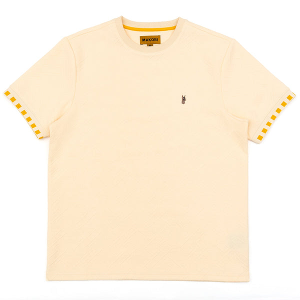 M363 Bianchi Jacquard Tee - Natural