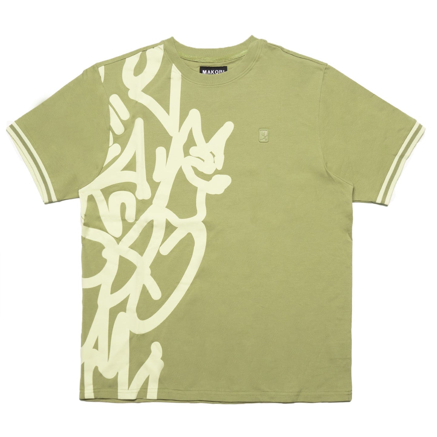 M371 Makobi Lorini Dobie Tee - Olive