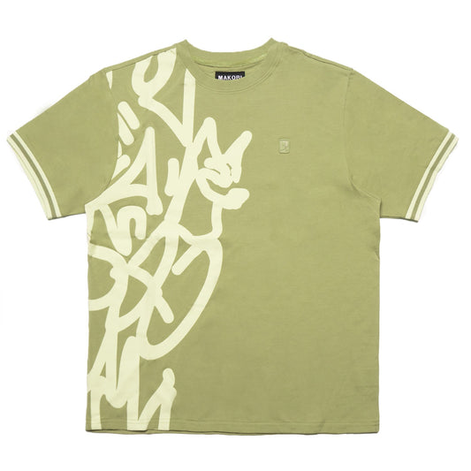 M371 Makobi Lorini Dobie Tee - Olive