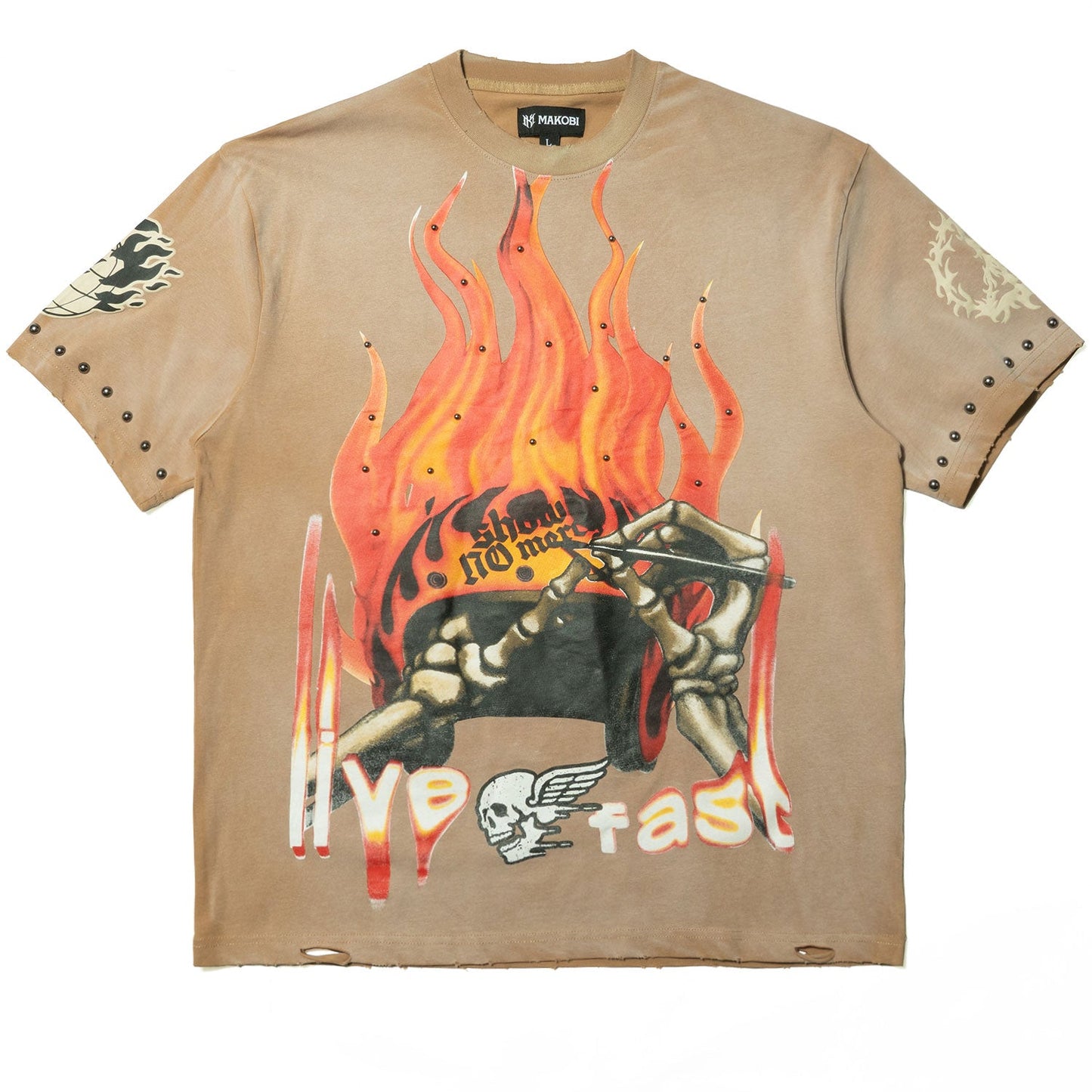 M382 Live Fast T-shirt - Mocha