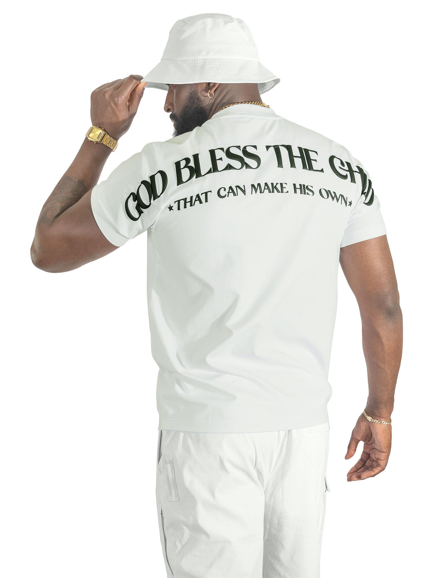 Jersey Shirt | M393 Angelo Tee - White