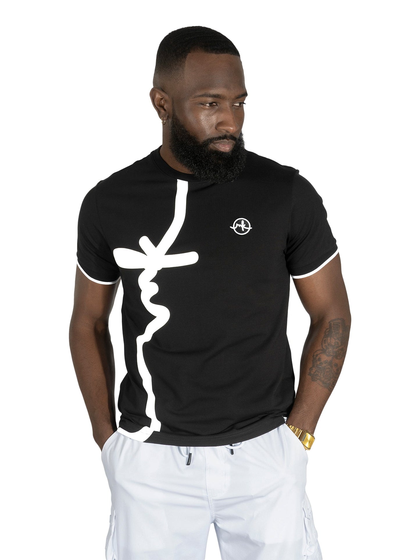 M395 Sorrento MK Tee - Black