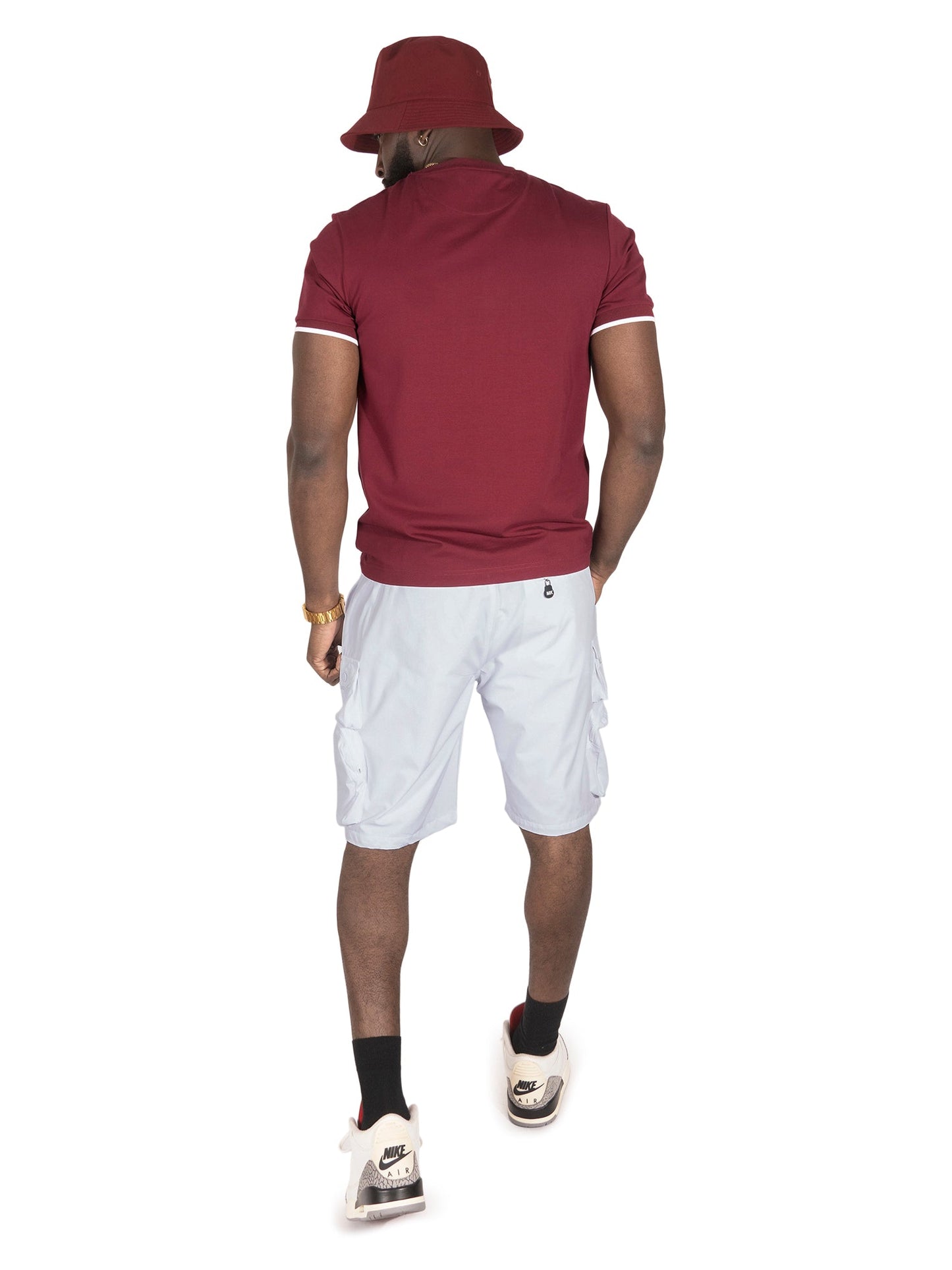 M395 Sorrento MK Tee - Burgundy