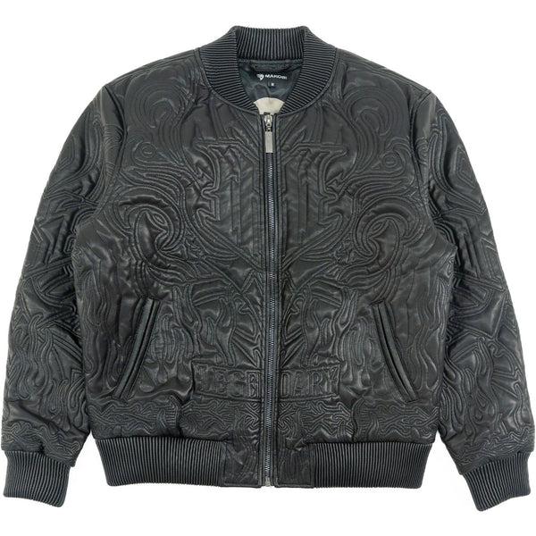 Jacket| M4108 Bianco Bomber Jacket - Black