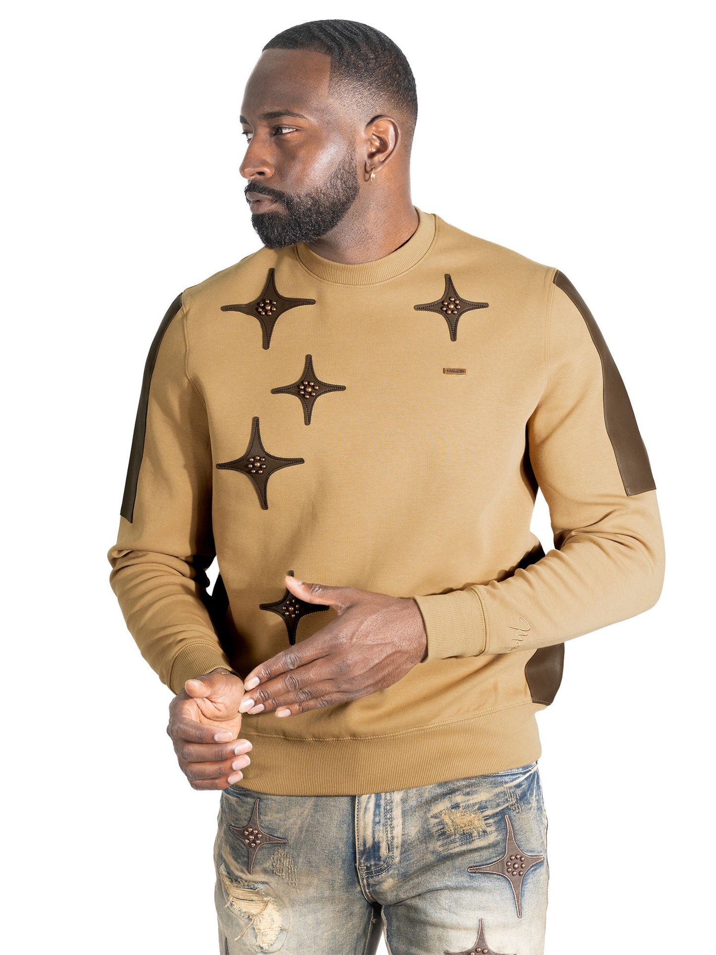 Sweatshirt|M4118 Bottega Crewneck - Mocha