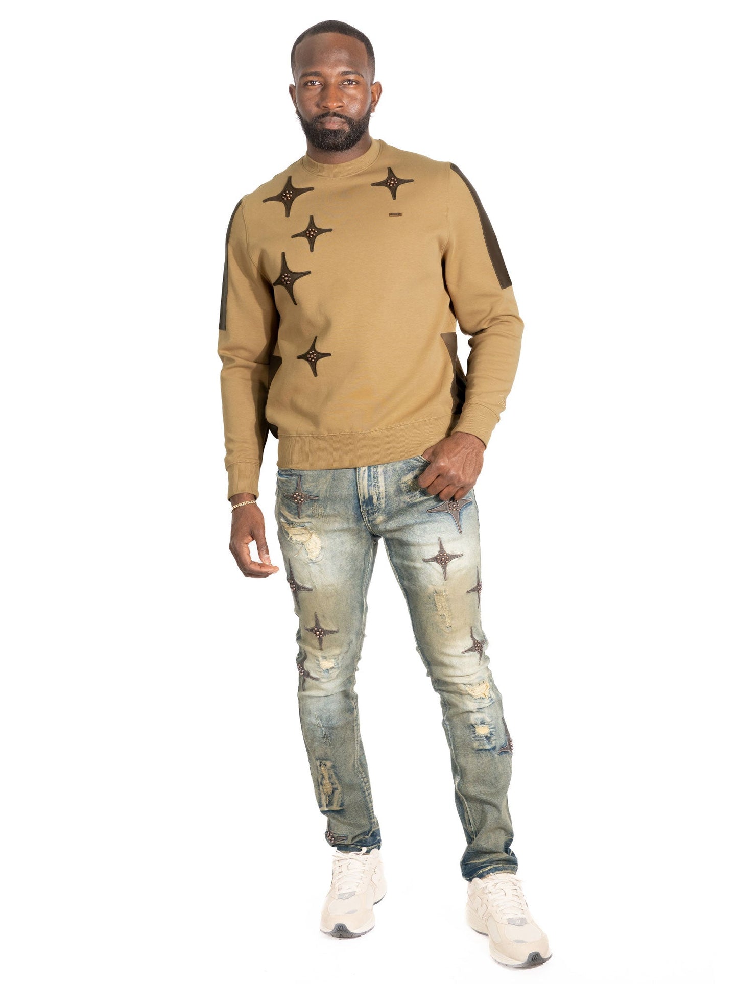 Sweatshirt|M4118 Bottega Crewneck - Mocha
