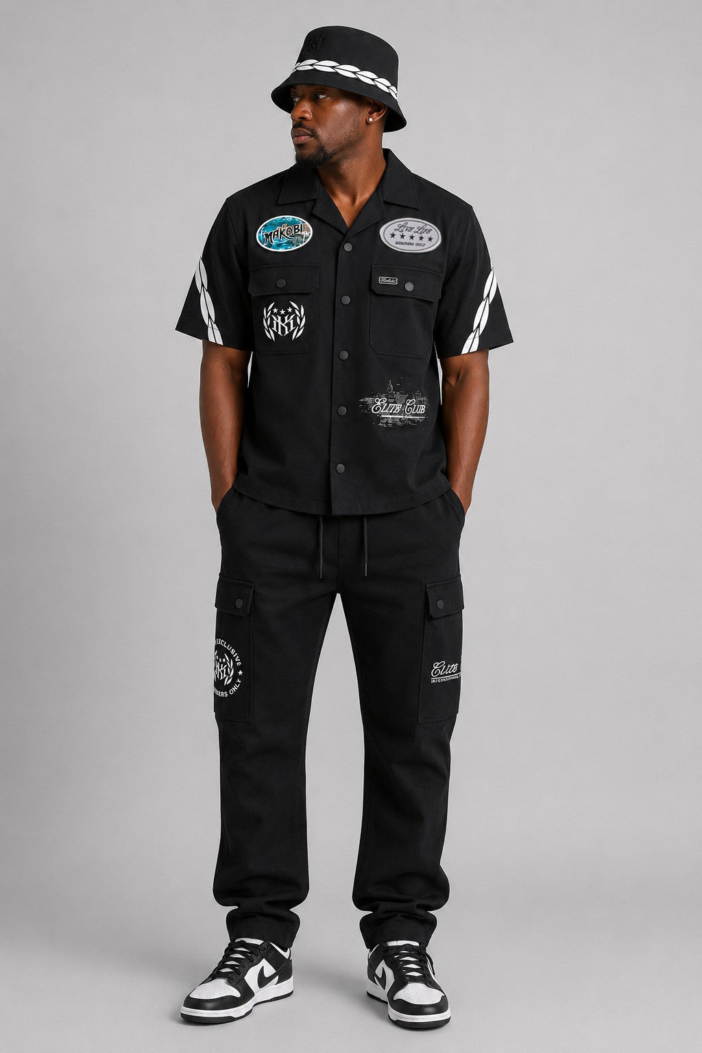 M416 Elite Club Twill Set - Black