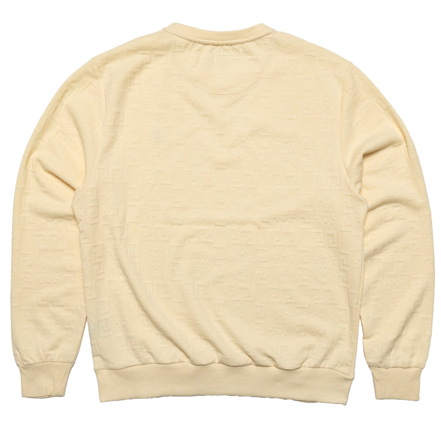 M4232 Bianchi Jacquard Crewneck Sweatshirt - Natural