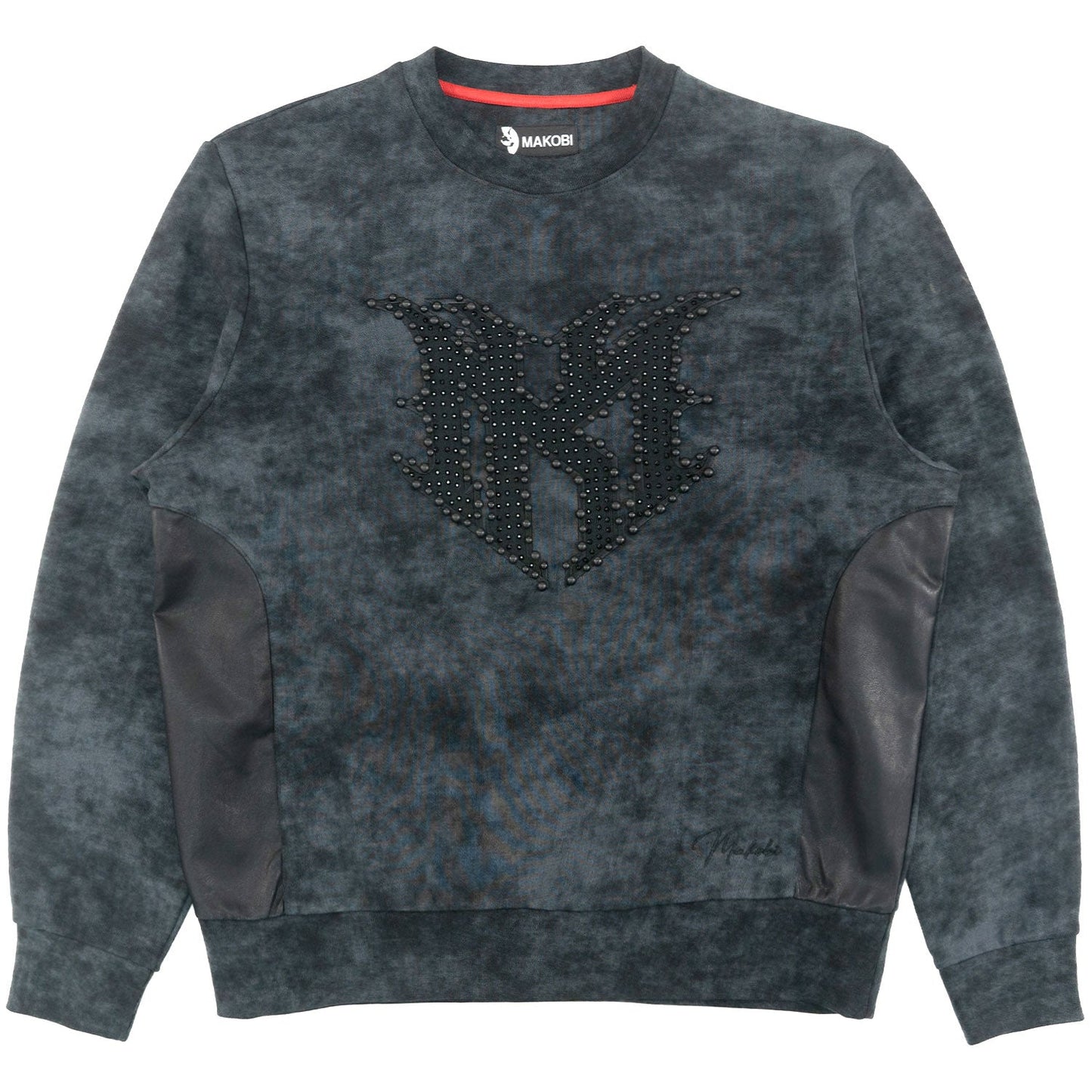 Sweatshirt | M4241 Lorenzino Crewneck - Black