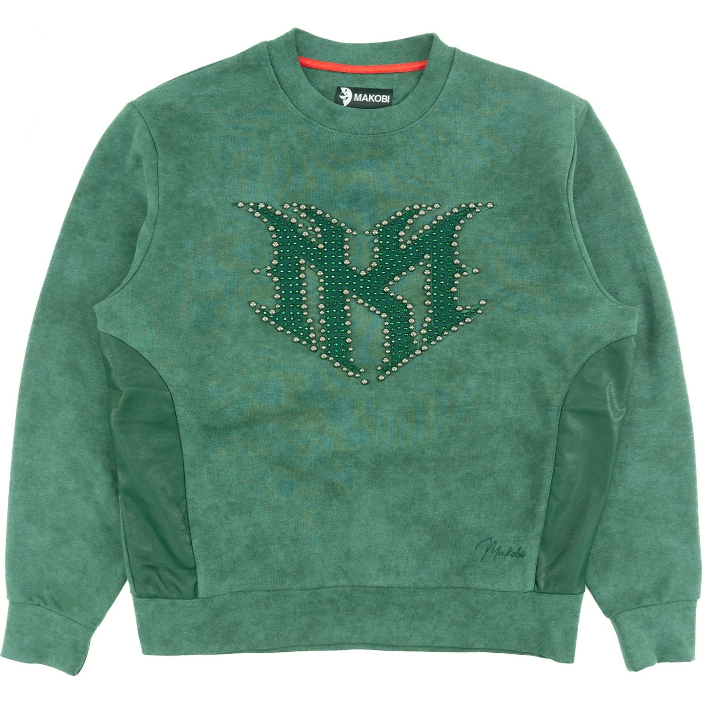 Sweatshirt | M4241 Lorenzino Crewneck - Green