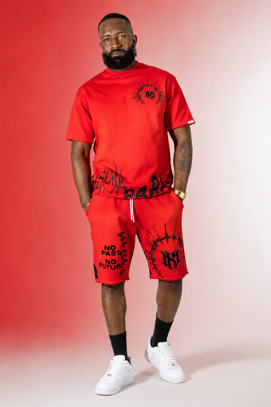 M424 Paranova Short Set - Red