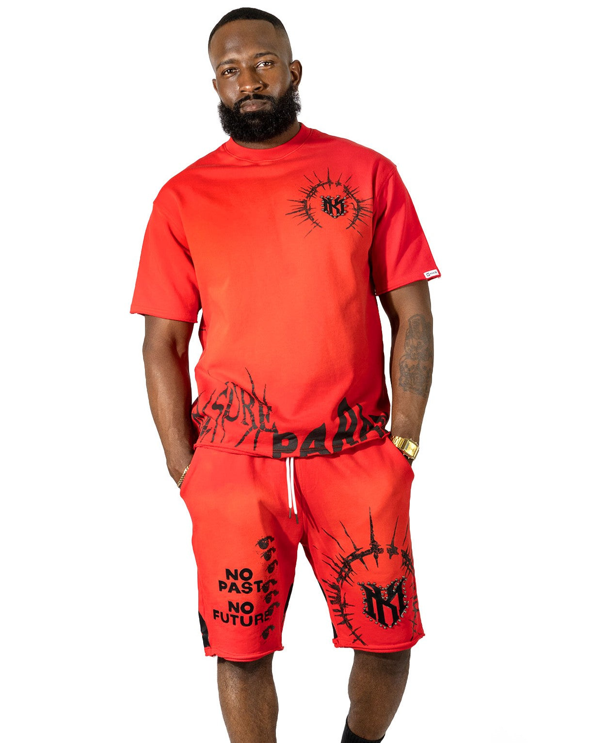 M424 Paranova Short Set - Red