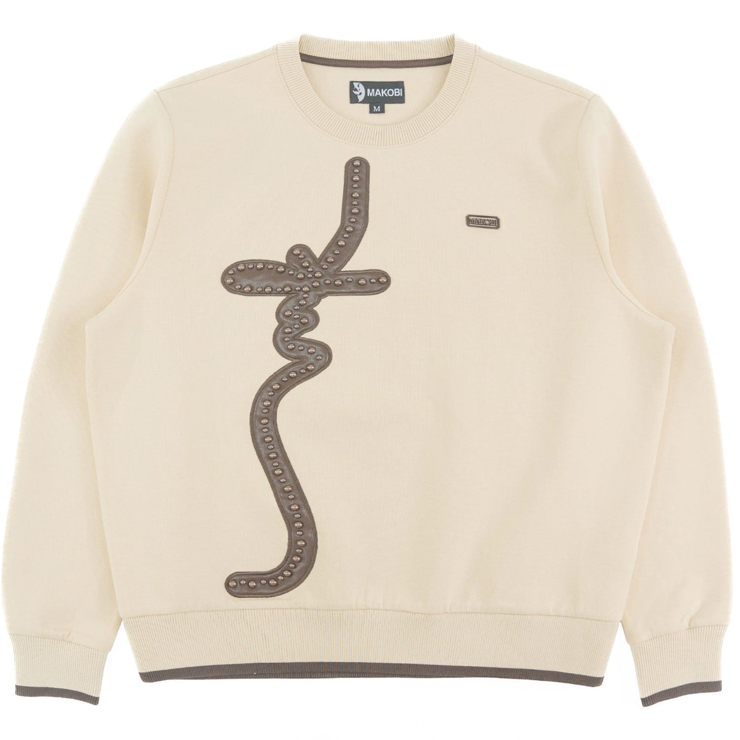 Sweatshirt | M4355 Lorenzo MK Crewneck - Khaki