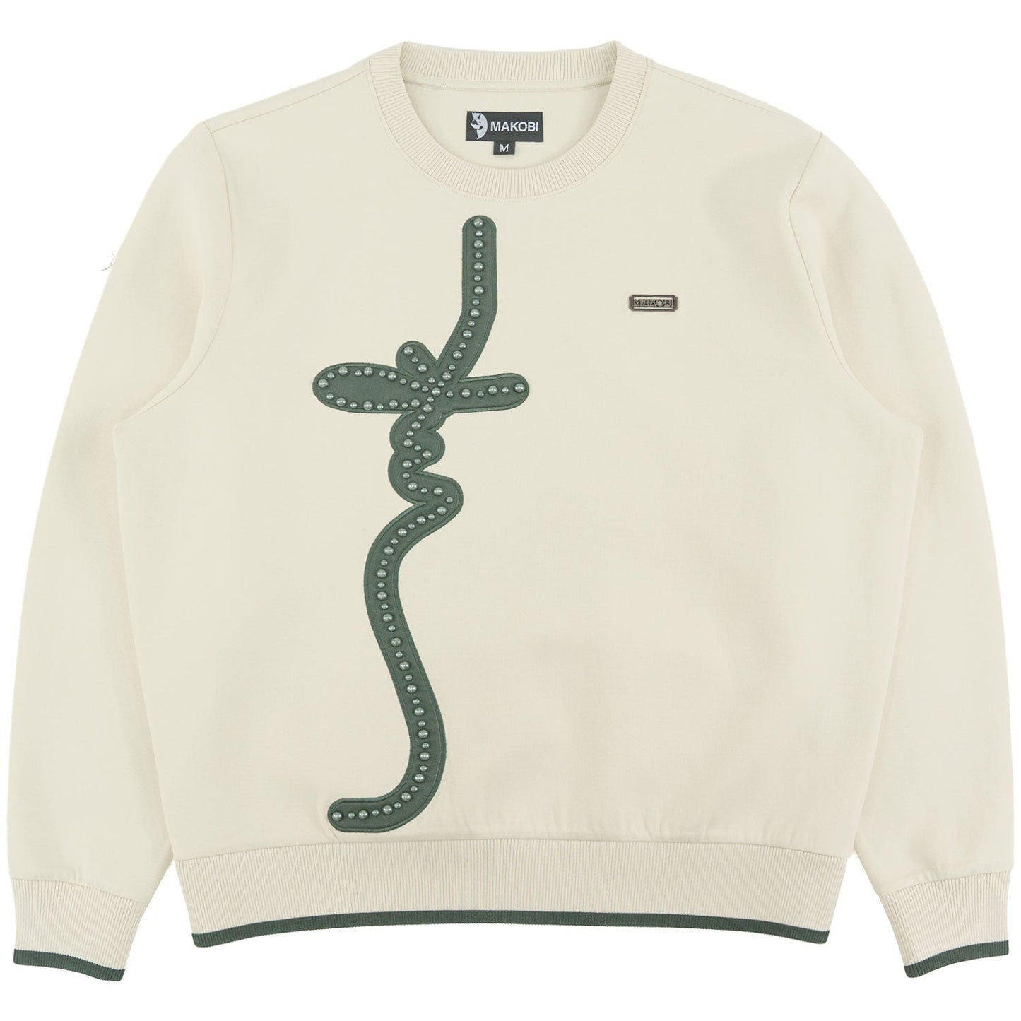 Sweatshirt | M4355 Lorenzo MK Crewneck - Natural