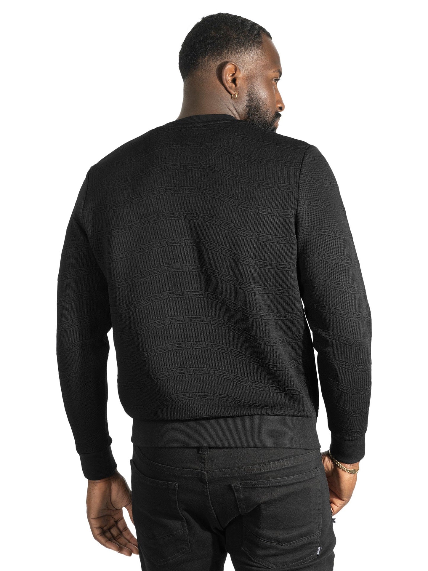 Sweatshirt | M4412 Bianco Crewneck - Black