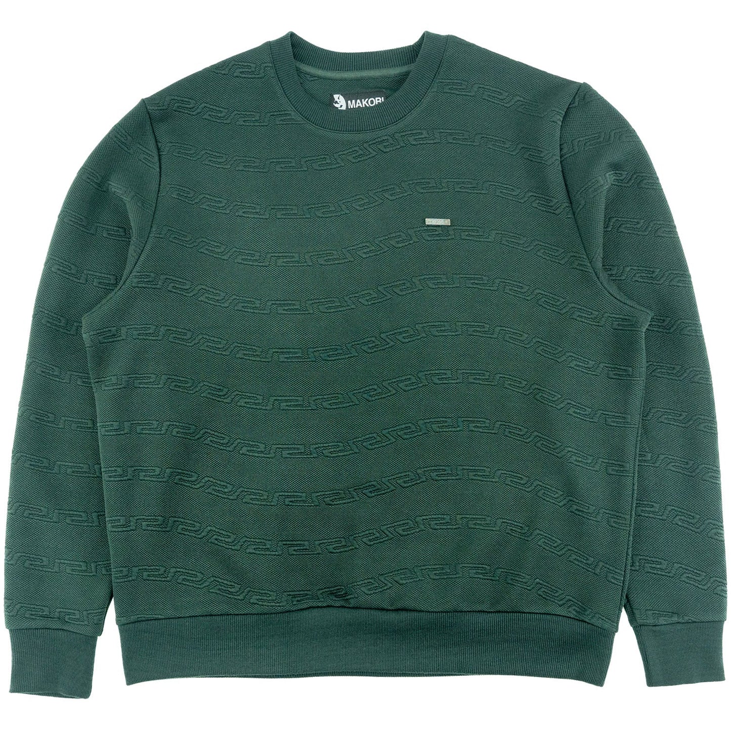 Sweatshirt | M4412 Bianco Crewneck - Green