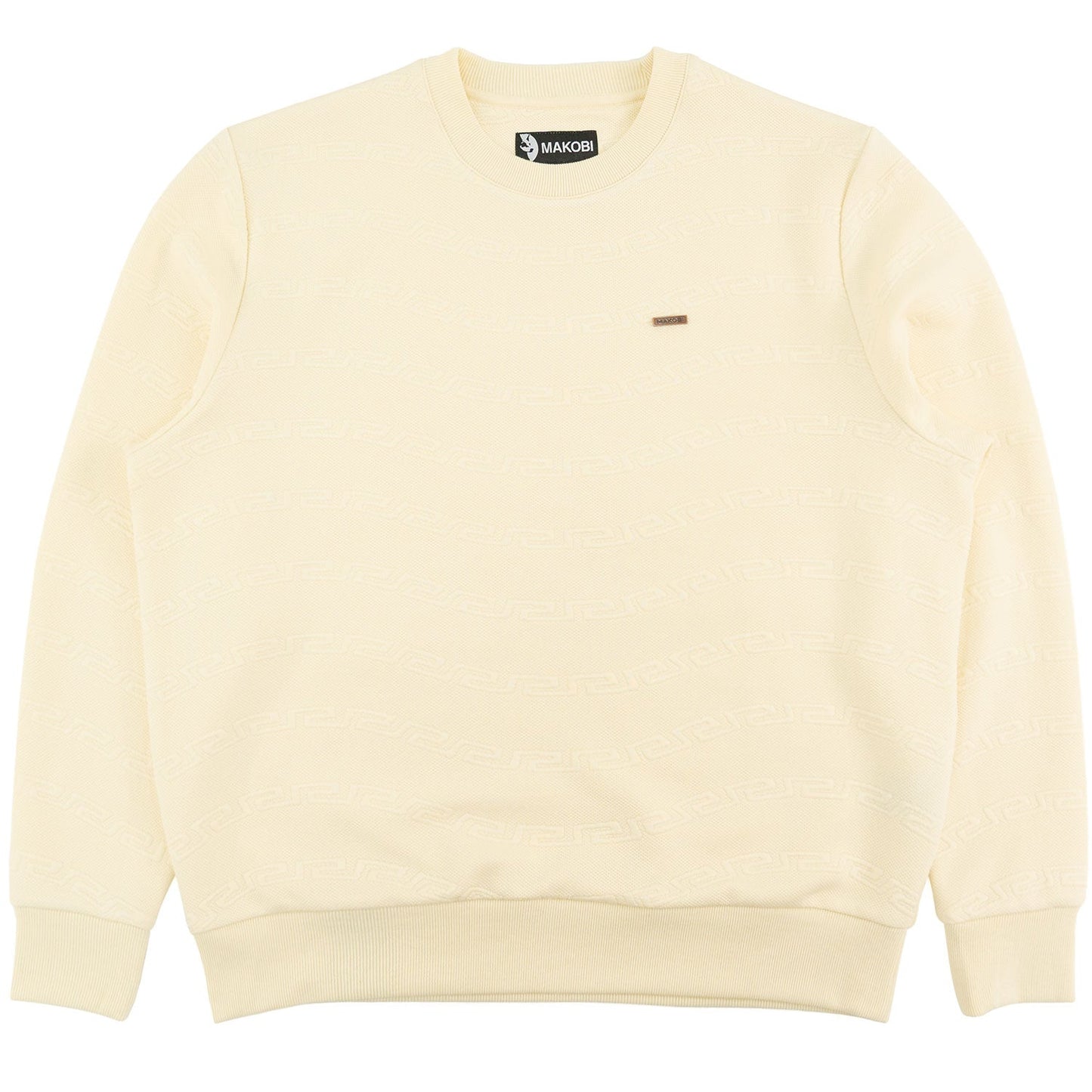 Sweatshirt | M4412 Bianco Crewneck - Natural