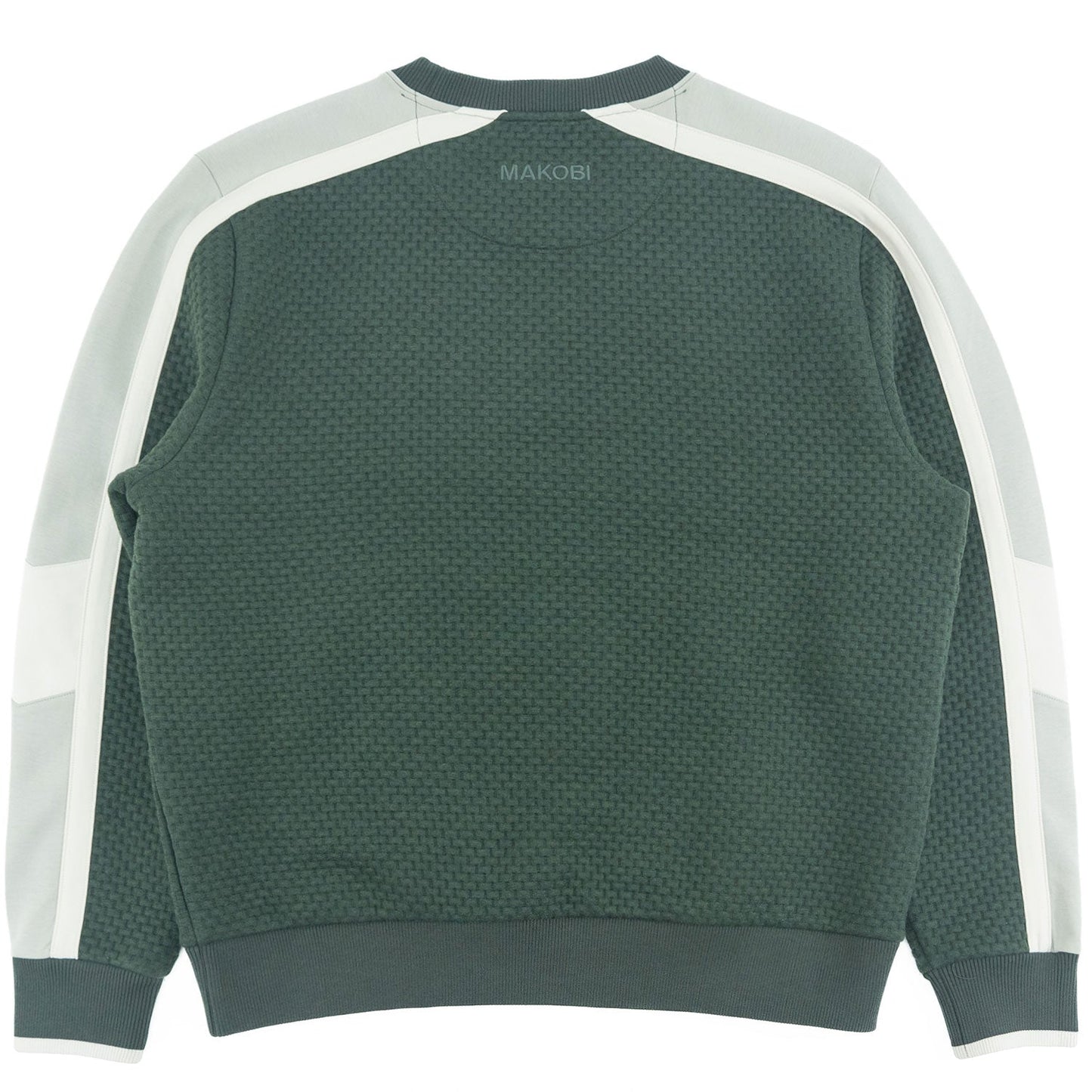 Sweatshirt | M4555 Lorenzo Jacquard Crewneck - Green