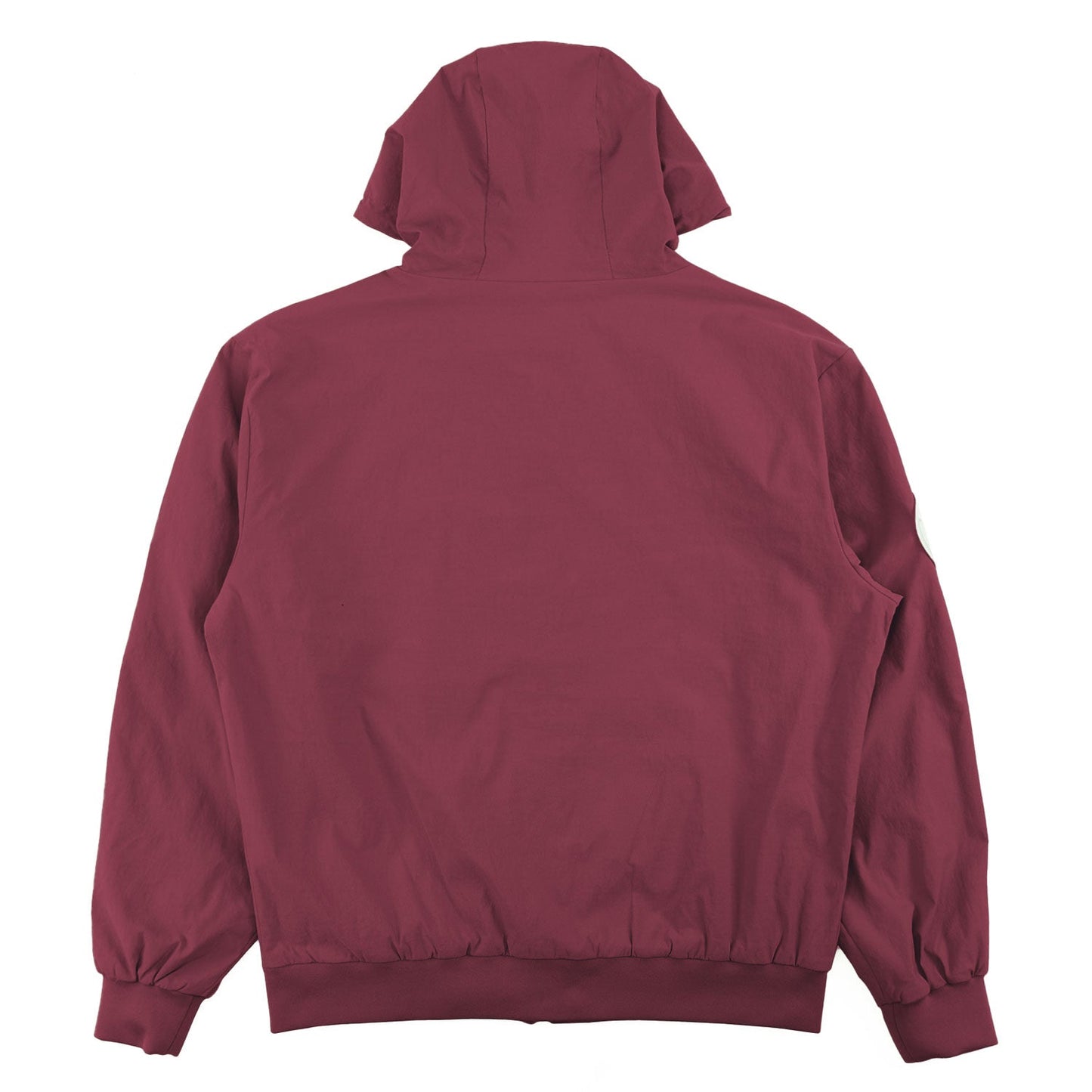 Nylon Hoodie | M4634 Adorni Zip Up- Burgundy