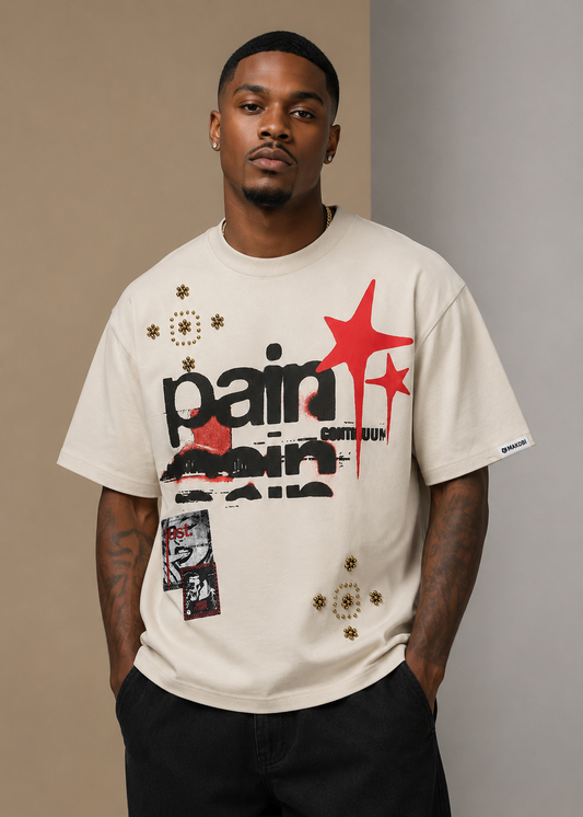 M471 Dolore Pain Oversized Tee  - Khaki (NOT SOLD SEPARATELY - Add M671 Shorts to your Cart)