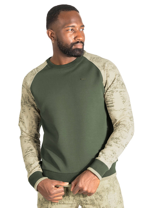 Sweatshirt | M4902 Bernardi Crewneck - Olive