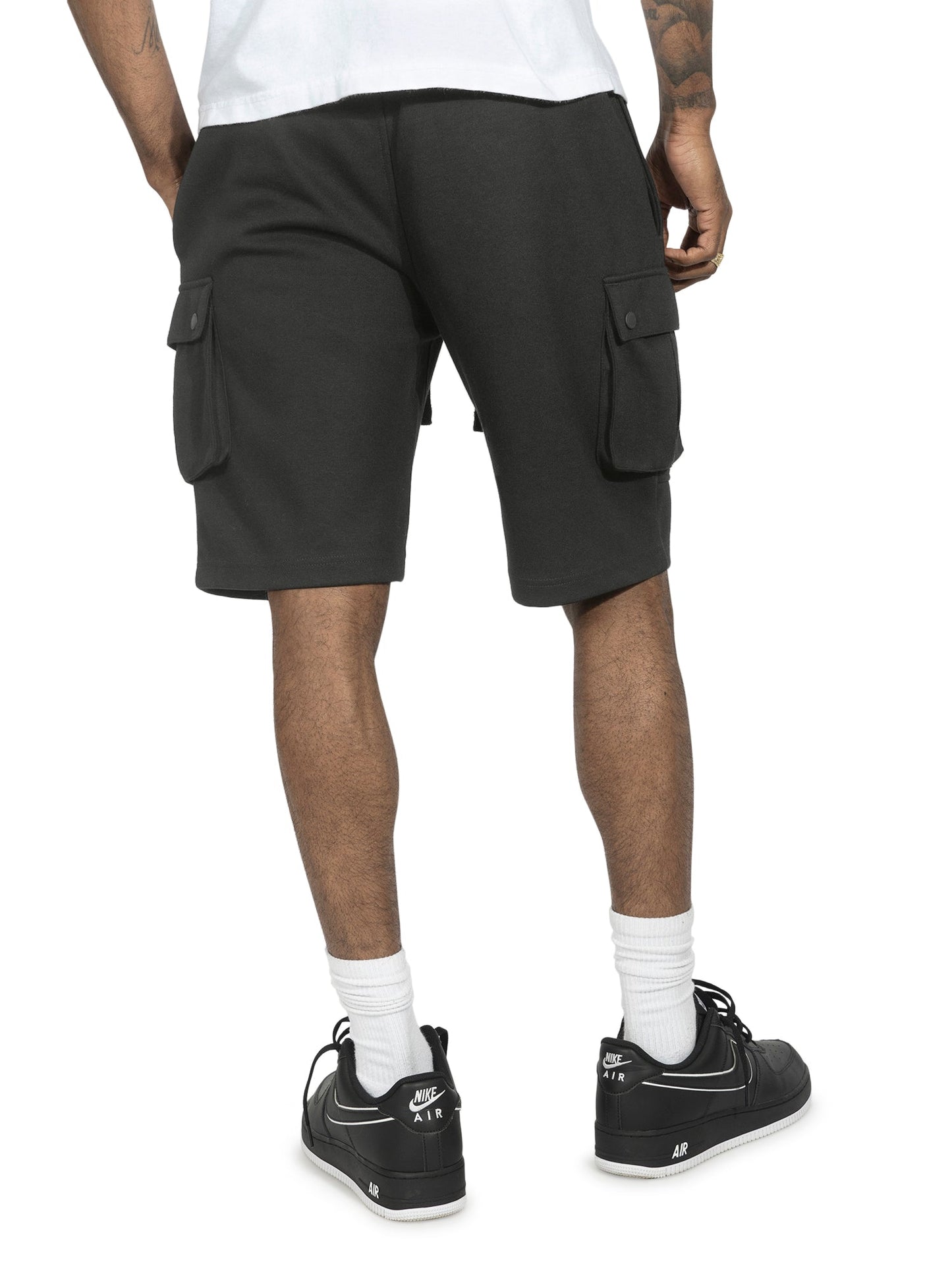 M605 Sorrento Fleece Shorts - Black