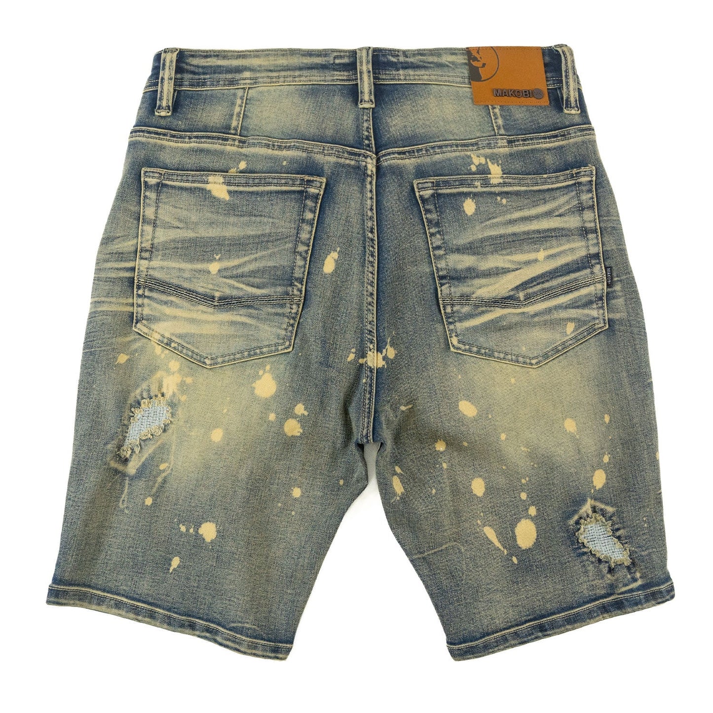 M607 Amato Denim Shorts - Dirt