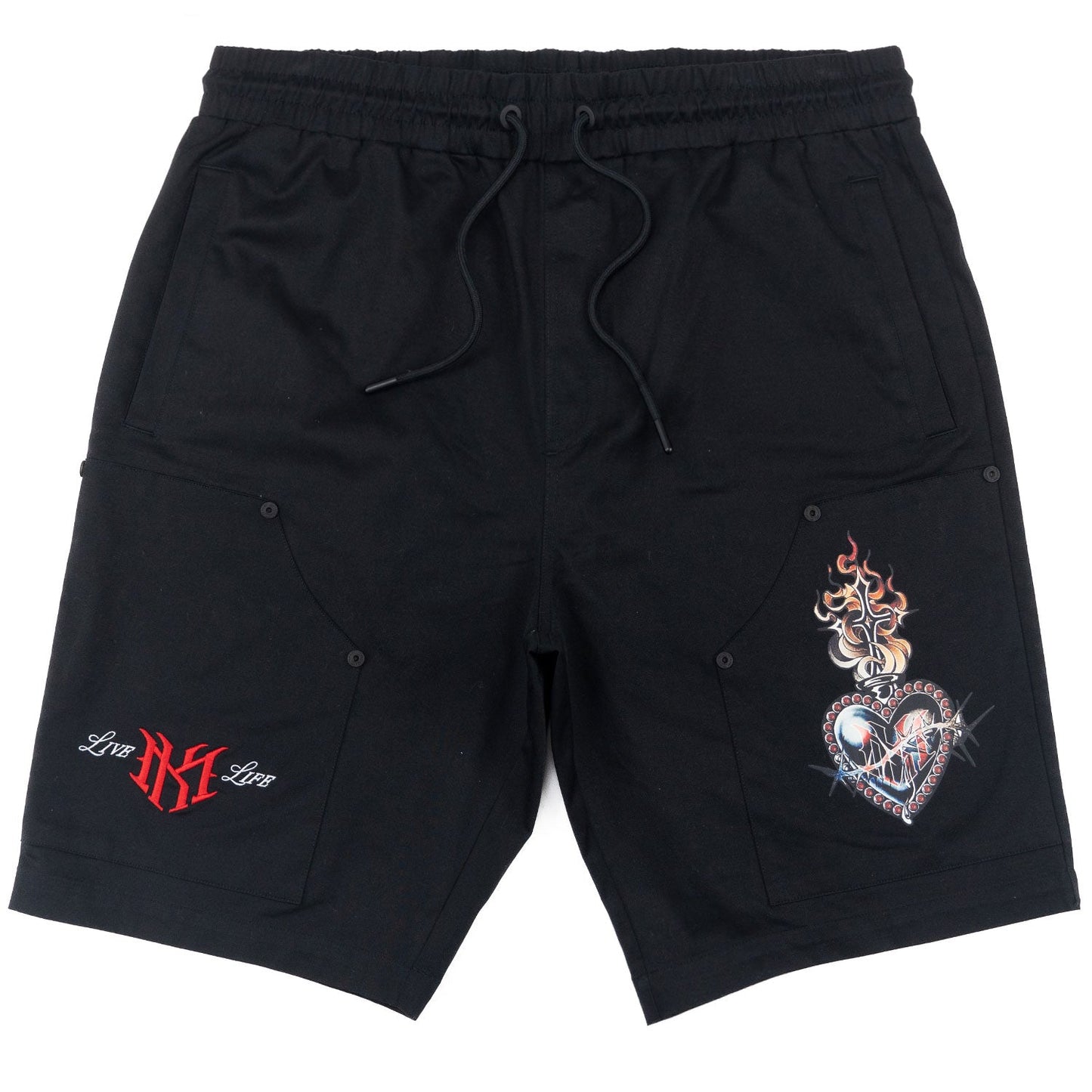Set | M414 Vivere Twill Short Set - Black