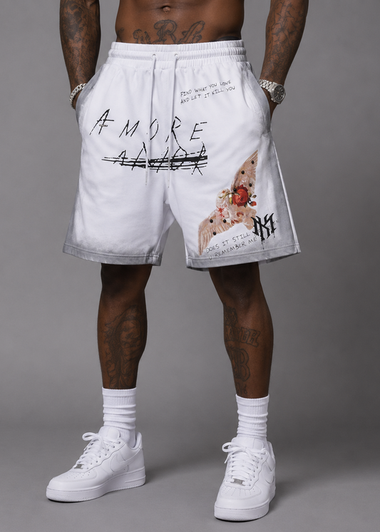 M651 Amore Shorts - White (NOT SOLD SEPARATELY - Add M451 to your Cart)