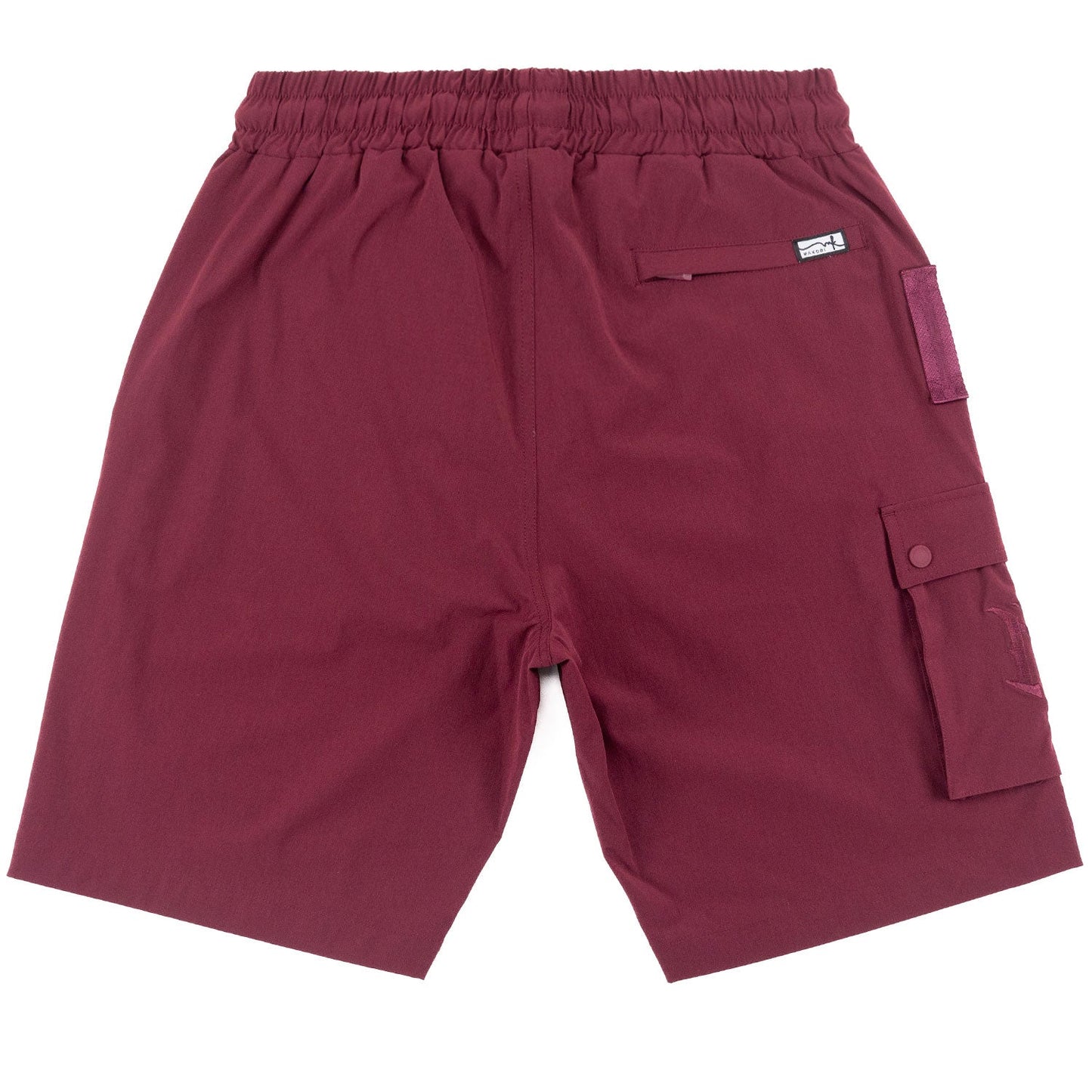 Nylon Shorts| M634 Adorni Shorts - Burgundy