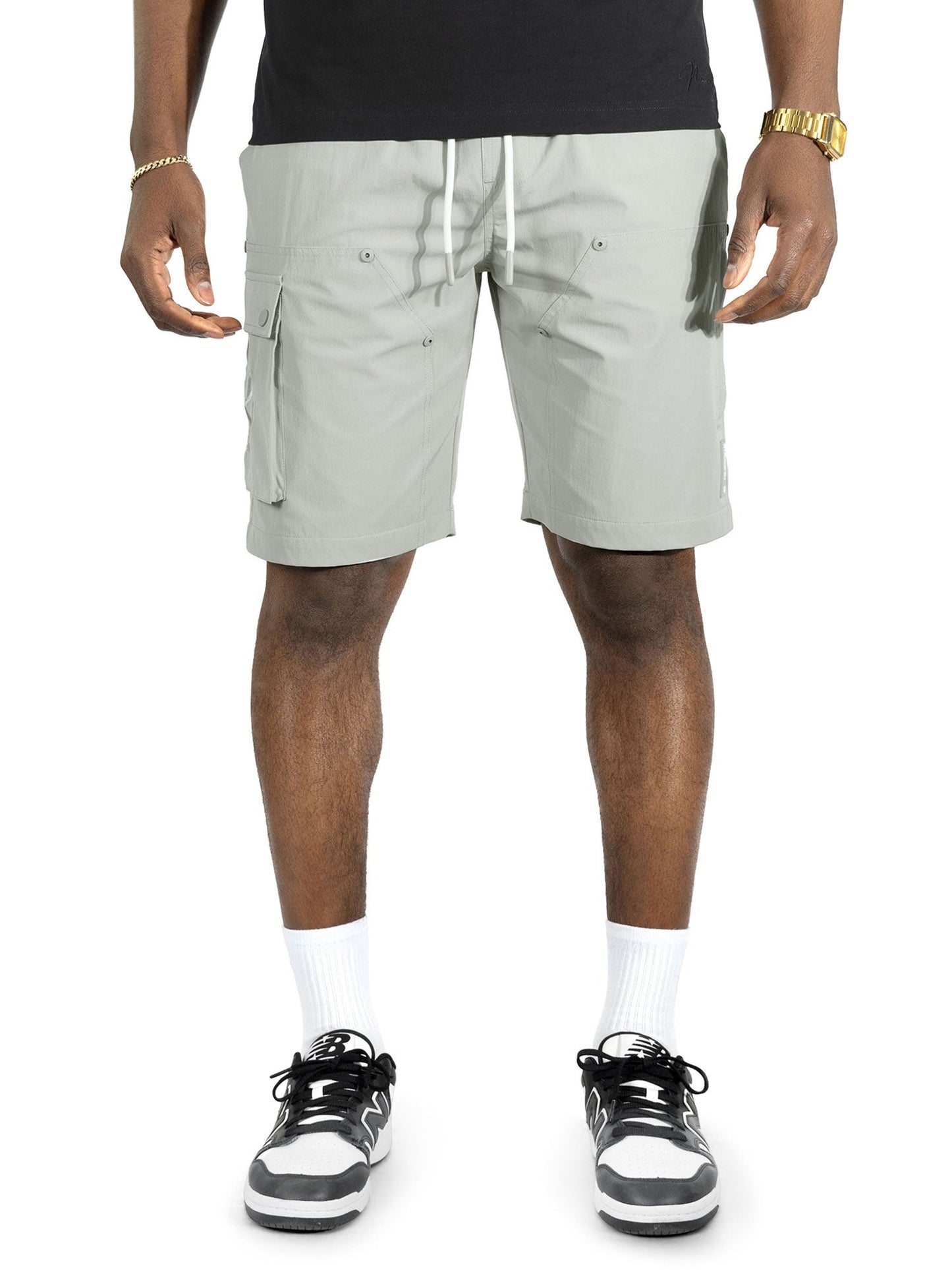 Nylon Shorts| M634 Adorni Shorts - Gray